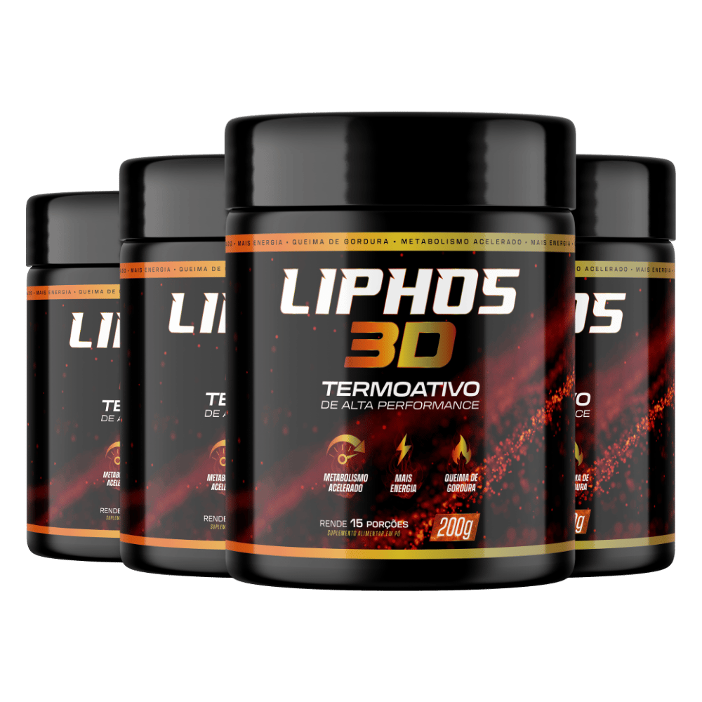 4 unidades Liphos 3D